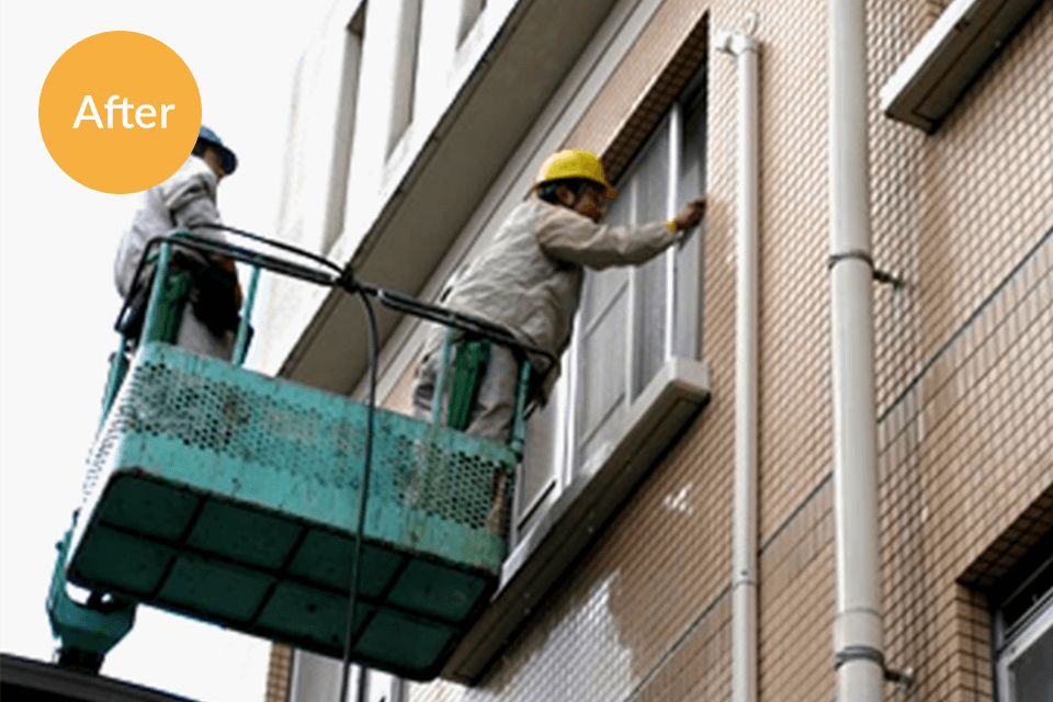 網戸・ブラインドクリーニング After